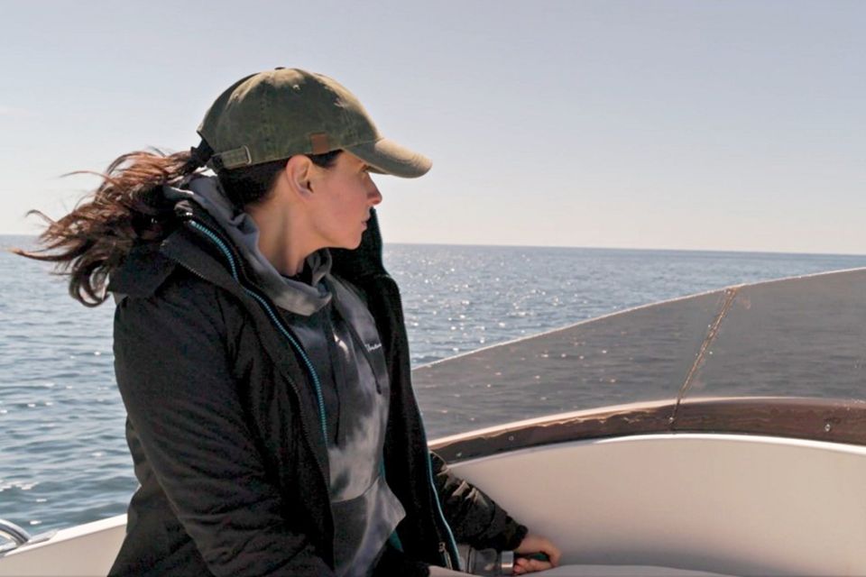 Grace Carr, marine policy officer at the Irish Wildlife Trust